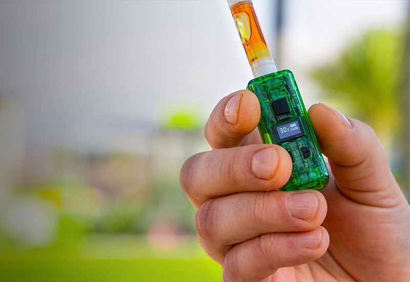 man holding the Exxus Claro at park