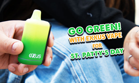 Vuélvase ecológico con Exxus Vape este día de San Patricio