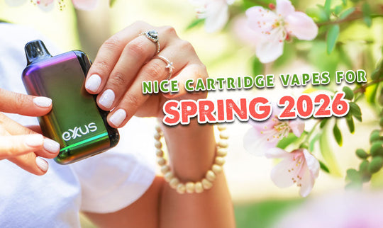 Vaporizadores de cartucho ideales para la primavera de 2026