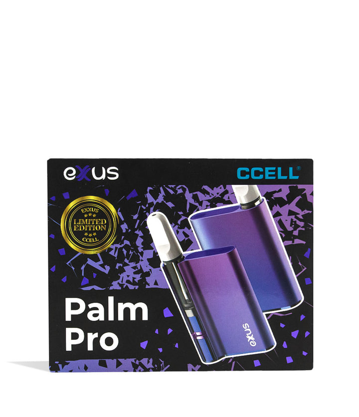 Nebula Exxus Palm Pro Cartridge Vaporizer Packaging Front View on White Background